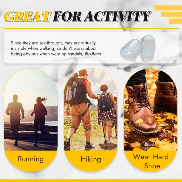 Protecc™ Silicone anti-friction toe protector