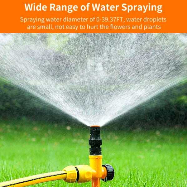 Rottax™ 🔥360° Rotation Auto Irrigation System Garden Lawn Sprinkler Patio,Coverage Diameter 65ft