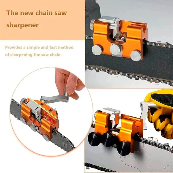 King™ Chainsaw Chain Sharpening Jig
