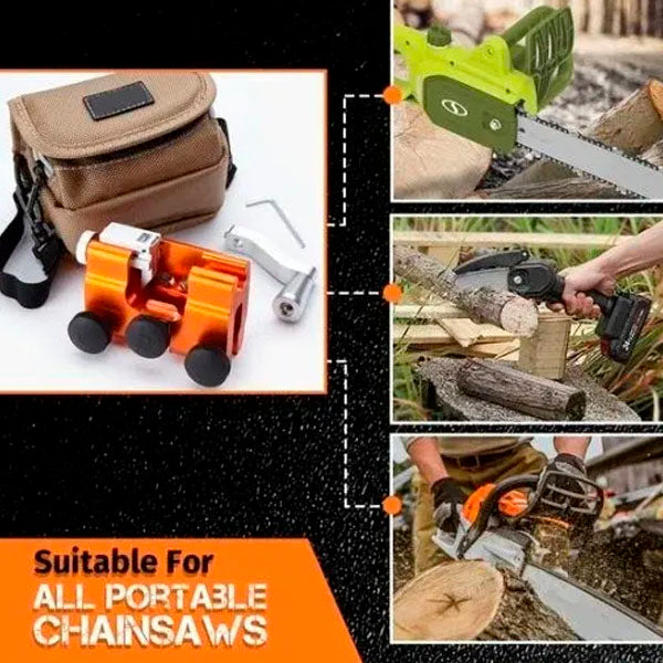 King™ Chainsaw Chain Sharpening Jig