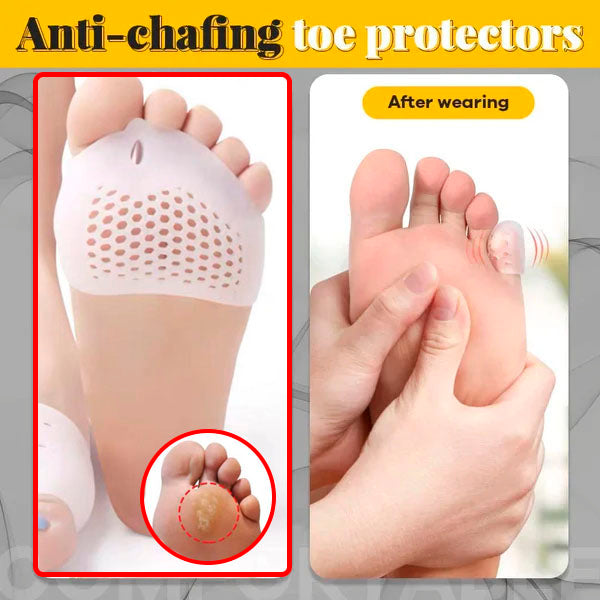 Protecc™ Silicone anti-friction toe protector