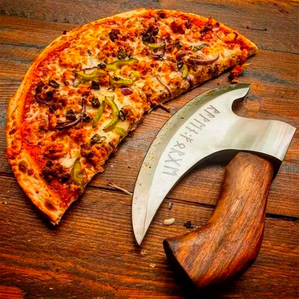 Vi-Kong™ Viking Hatchet Handmade Pizza Cutting Axe