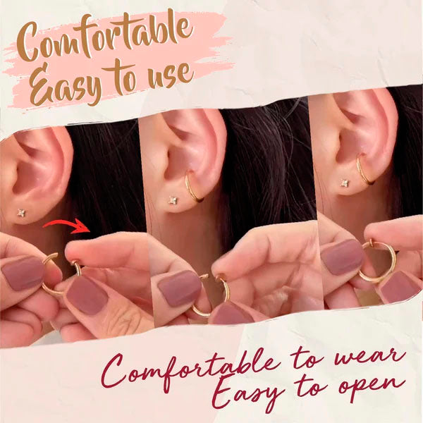 Hoops™ 💎Non-Piercing Septum Earring Hoop Set💎