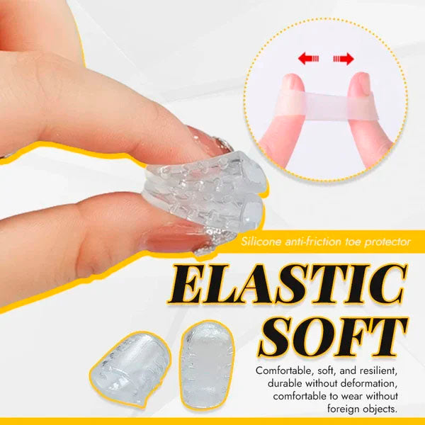 Protecc™ Silicone anti-friction toe protector