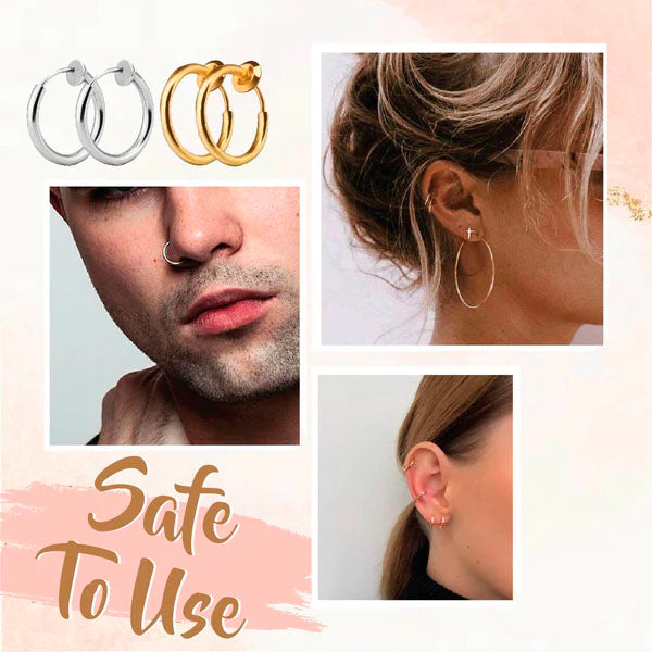 Hoops™ 💎Non-Piercing Septum Earring Hoop Set💎