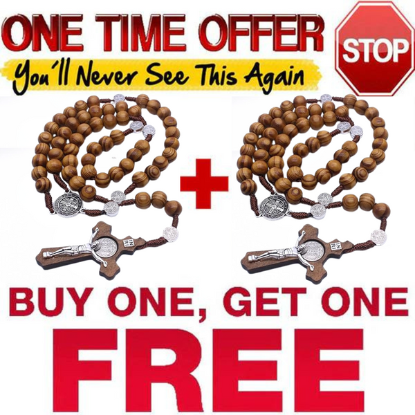 🎁 Get 2 Extra Palo Santo Rosary Necklaces for the price of 1 🎉