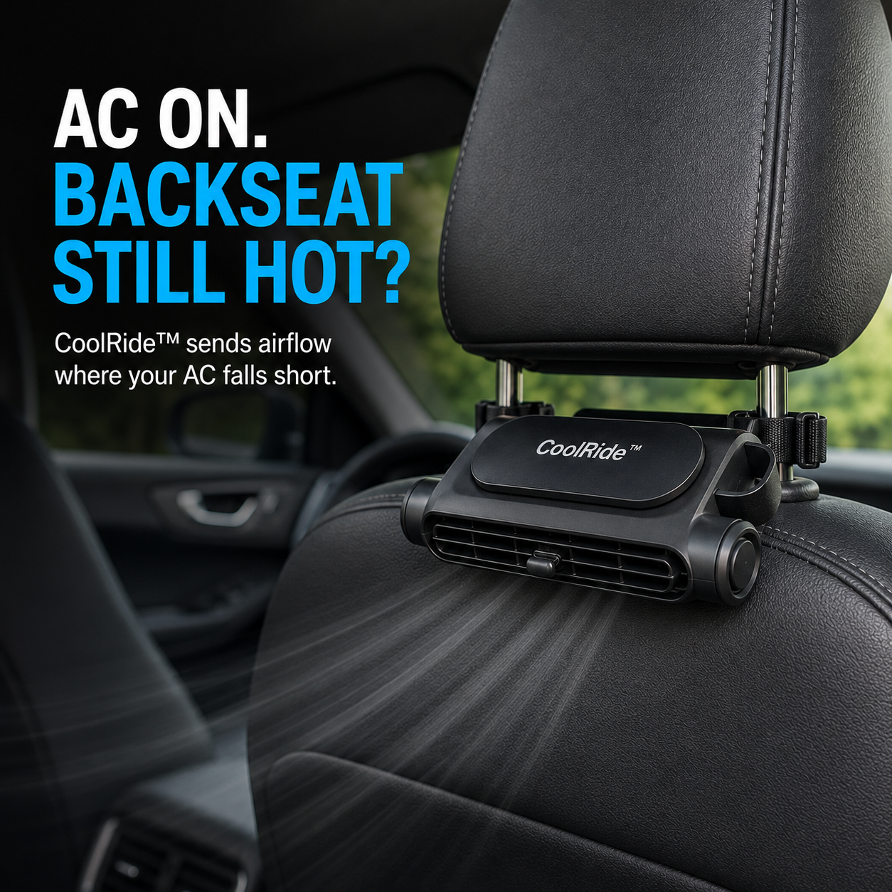 CoolRide™ Backseat Comfort Airflow System