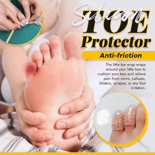 Protecc™ Silicone anti-friction toe protector