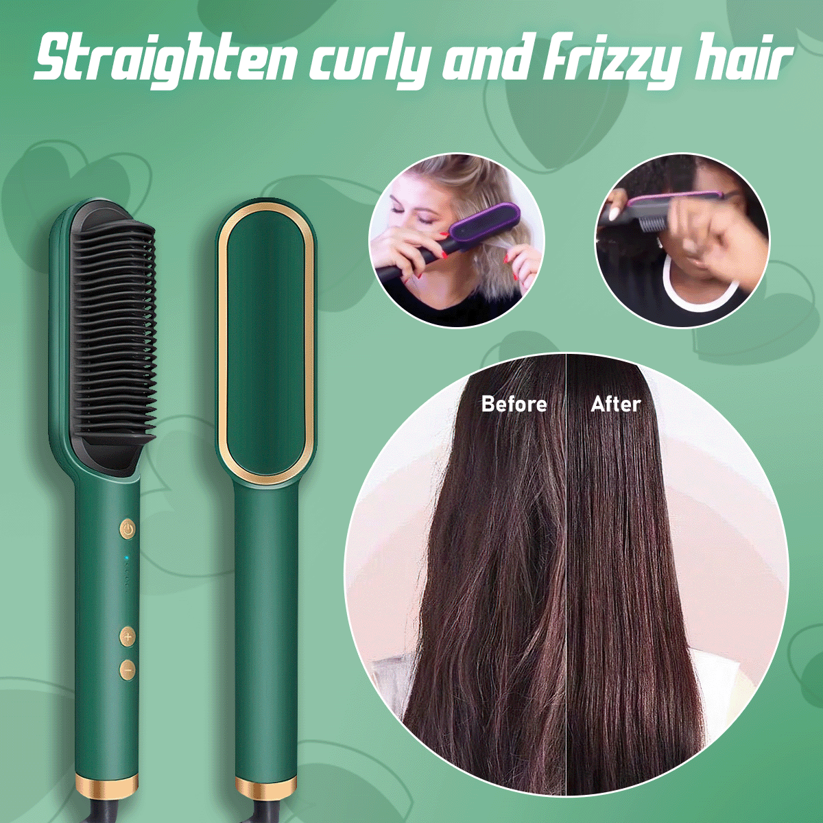 Hairliff™ Negative Ion Hair Straightener Styling Comb
