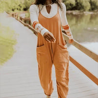 Aufiss™ Wide Leg Jumpsuit with Pockets