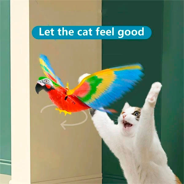 TheBird™ Automatic Moving Simulation Bird Interactive Cat Toy for Indoor Cats