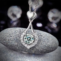 Veera™ Perfect Gift - Twinkling Heart Waterdrop Stone Necklace