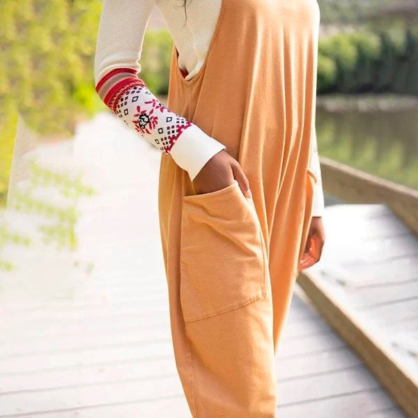 Aufiss™ Wide Leg Jumpsuit with Pockets