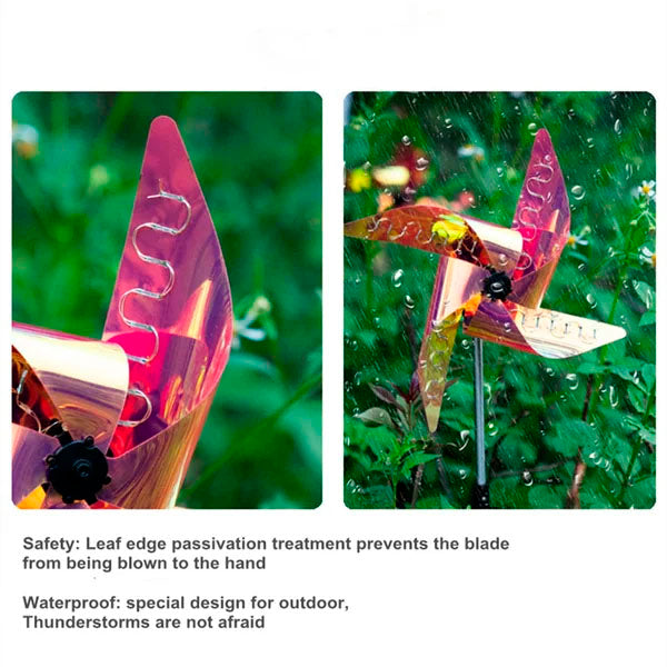 Ratoory™ Solar Windmill Color Changing LED Garden Decoration Light