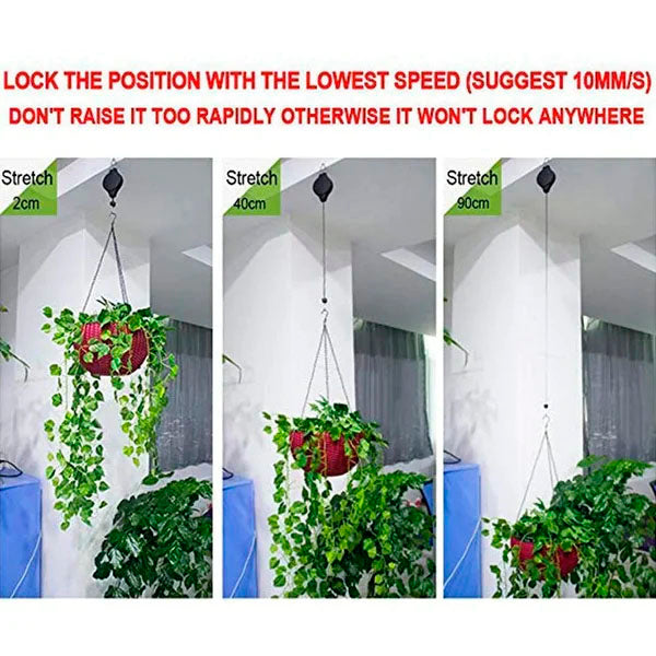 Eaasy™ Retractable Plant Pulley