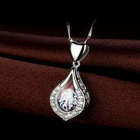 Veera™ Perfect Gift - Twinkling Heart Waterdrop Stone Necklace