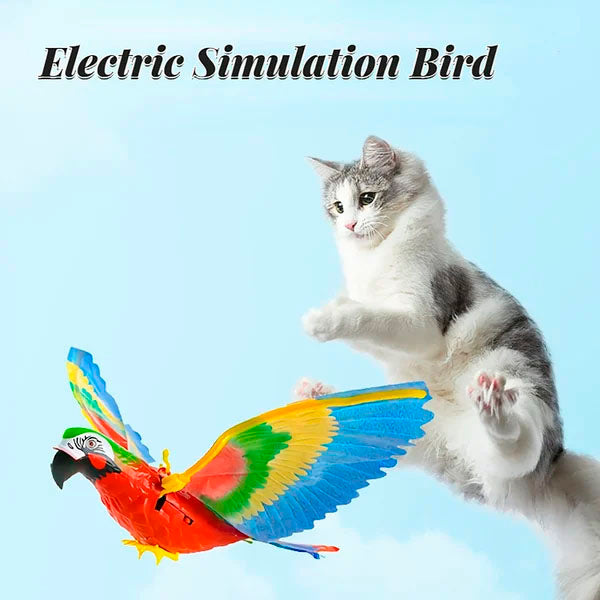 TheBird™ Automatic Moving Simulation Bird Interactive Cat Toy for Indoor Cats
