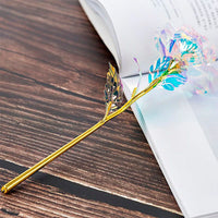 Roous™ 24K Gold Crystal Galaxy Rose