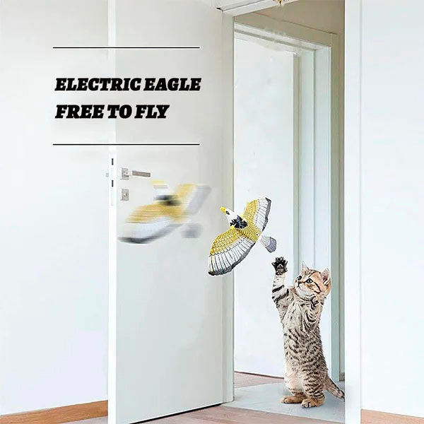 TheBird™ Automatic Moving Simulation Bird Interactive Cat Toy for Indoor Cats