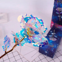 Roous™ 24K Gold Crystal Galaxy Rose