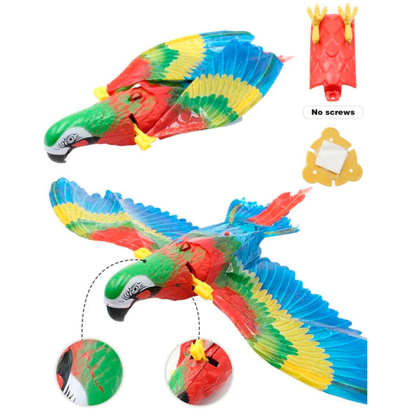 TheBird™ Automatic Moving Simulation Bird Interactive Cat Toy for Indoor Cats