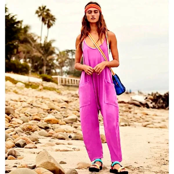 Aufiss™ Wide Leg Jumpsuit with Pockets