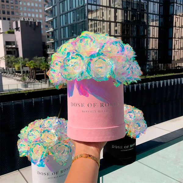 Roous™ 24K Gold Crystal Galaxy Rose