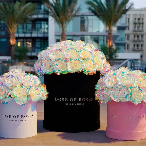 Roous™ 24K Gold Crystal Galaxy Rose