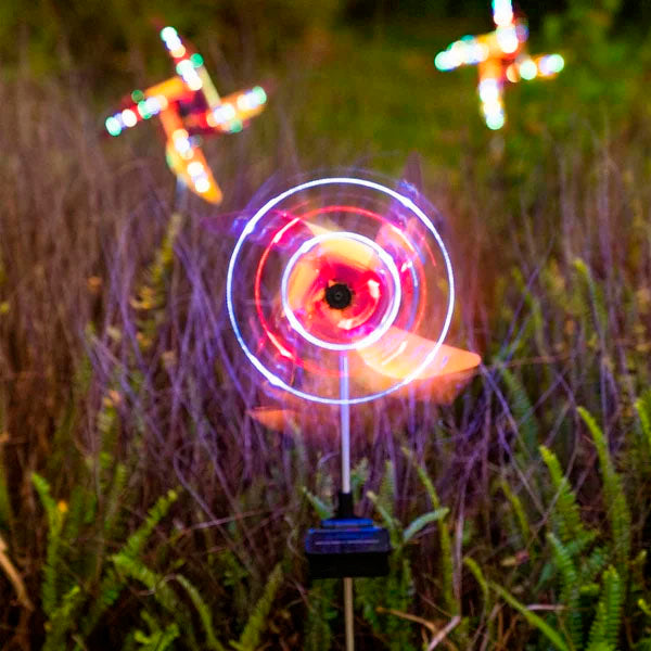Ratoory™ Solar Windmill Color Changing LED Garden Decoration Light