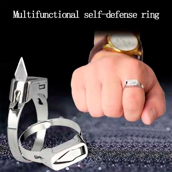 Self Defense Steel Ring