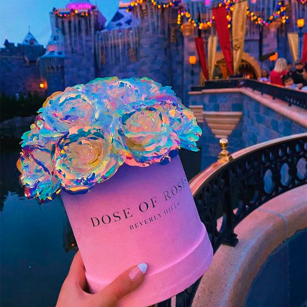 Roous™ 24K Gold Crystal Galaxy Rose