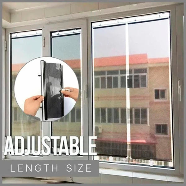 Zwinn™ Retractable Window Roller Sunshade For Car