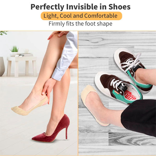 Sock-Style Ball of Foot Cushions for Women