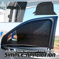 Winncar™ See-through Sunshade Side Window Car Curtain(1 Pair)