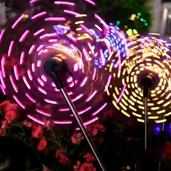 Ratoory™ Solar Windmill Color Changing LED Garden Decoration Light