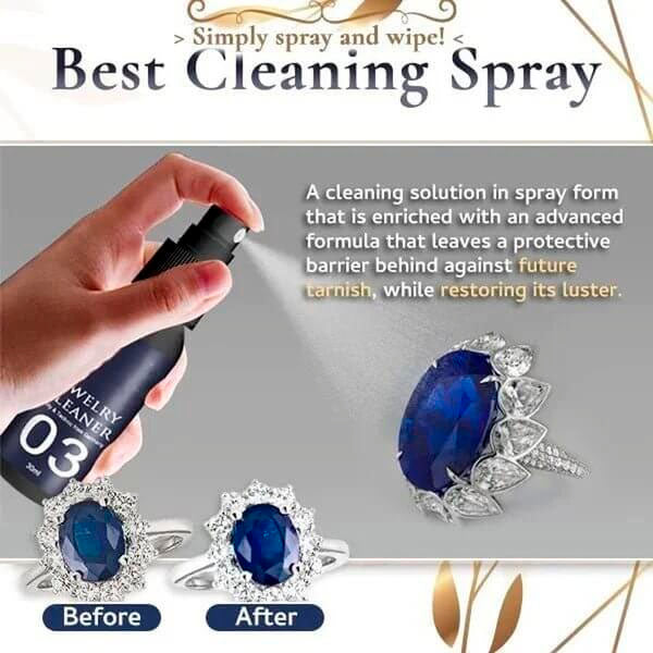 [Special Offer] Get Extra Jewelry Cleaner Spray-🔥BIG Promotion DAY at 65% OFF