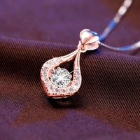 Veera™ Perfect Gift - Twinkling Heart Waterdrop Stone Necklace