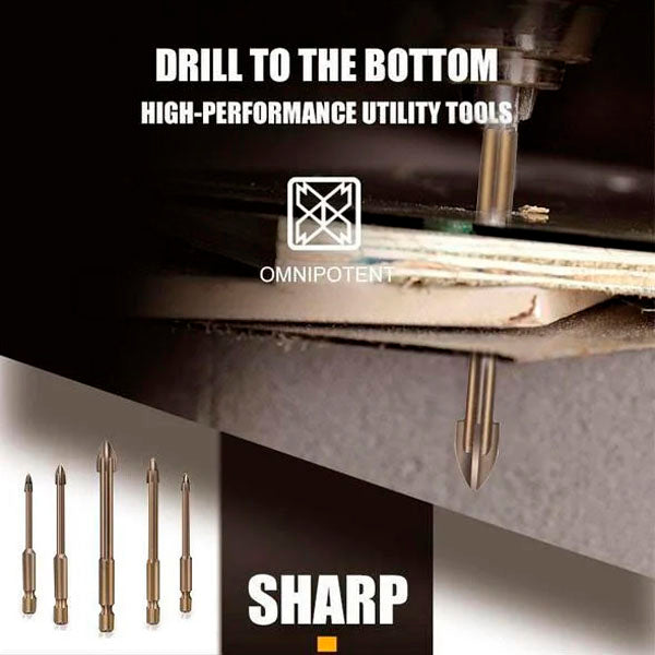 Univeerse™ High Efficiency Universal Drill (5PCS)