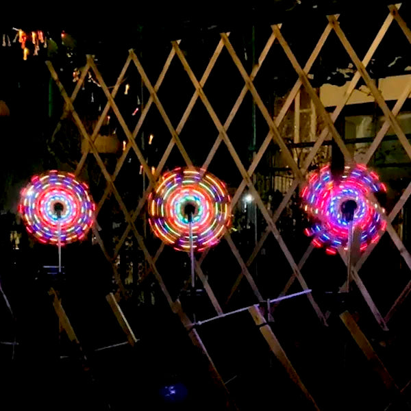 Ratoory™ Solar Windmill Color Changing LED Garden Decoration Light