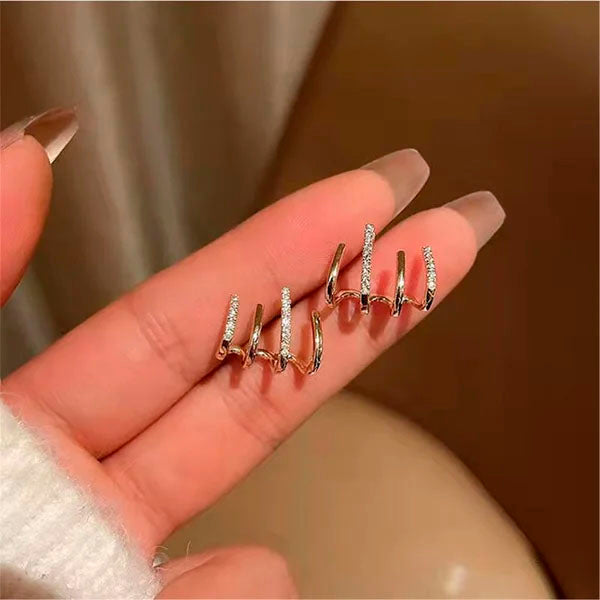 Zaffiro™ Diamond Cat Claw Earrings