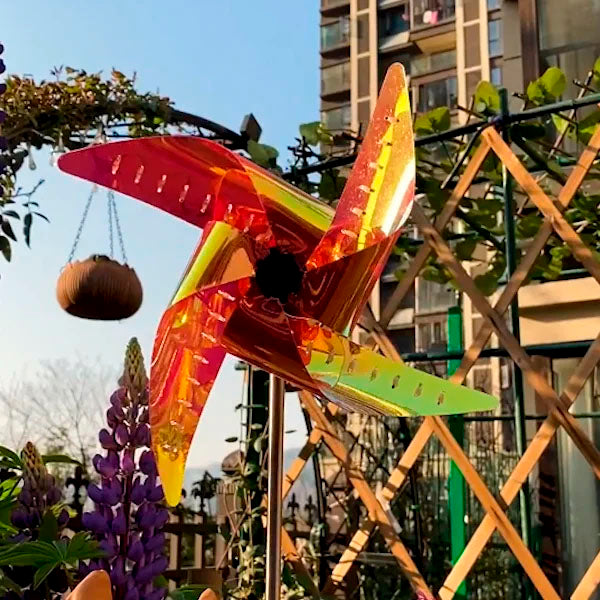 Ratoory™ Solar Windmill Color Changing LED Garden Decoration Light