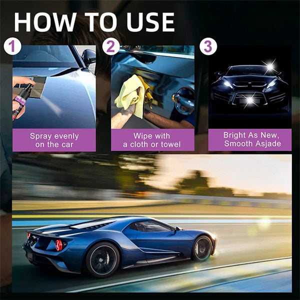 Cleey™ 3 in 1 Ceramic Car Coating Spray