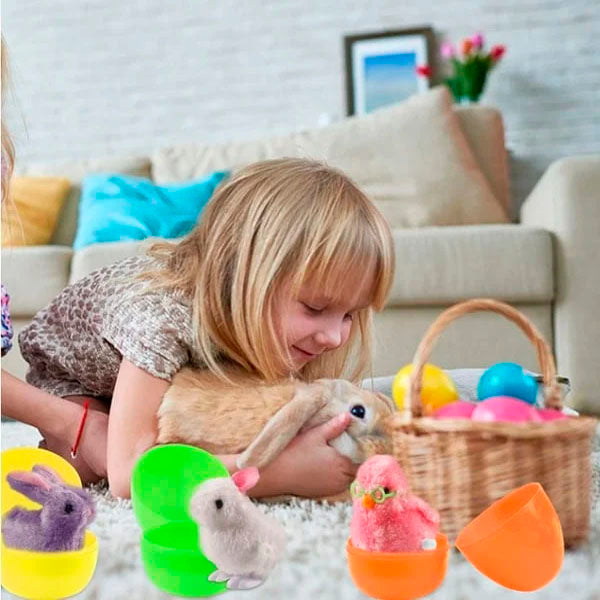 MagicEgg™ 12Pcs Wind Up Toy Prefilled Easter Eggs