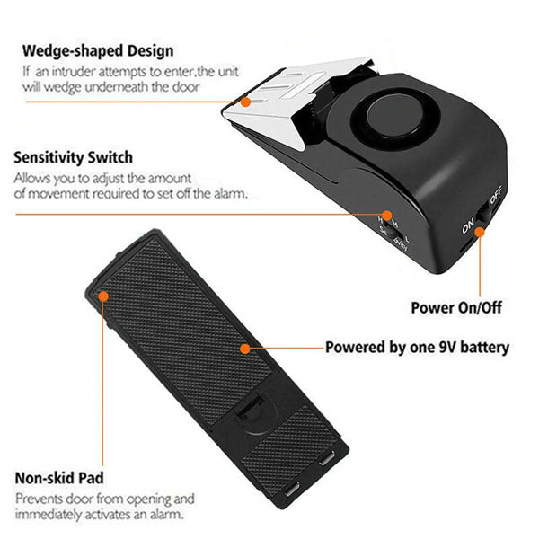 SAFFE® Door Stopper Alarm
