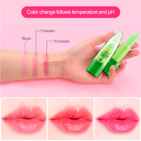 Lipinn™ ALOE VERA COLOR CHANGING LIP BALM