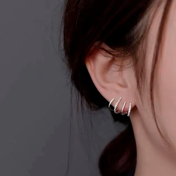Zaffiro™ Diamond Cat Claw Earrings