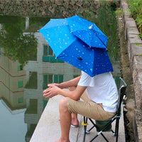 Outdoor Double Layer Umbrella Hat